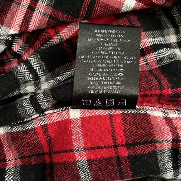 Men’s Plaid Button Down Shirt, Size L - Picture 8 of 8